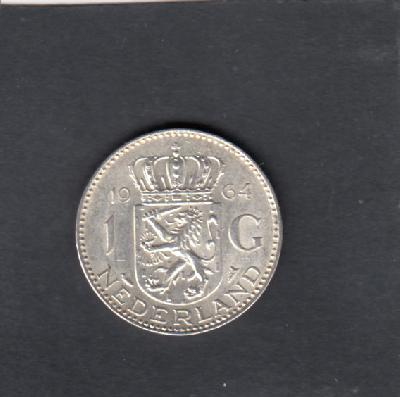 Beschrijving: 1 Gulden JULIANA 